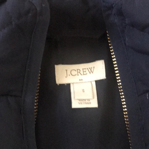 J crew quilted vest size S.  EUC - Picture 5 of 5